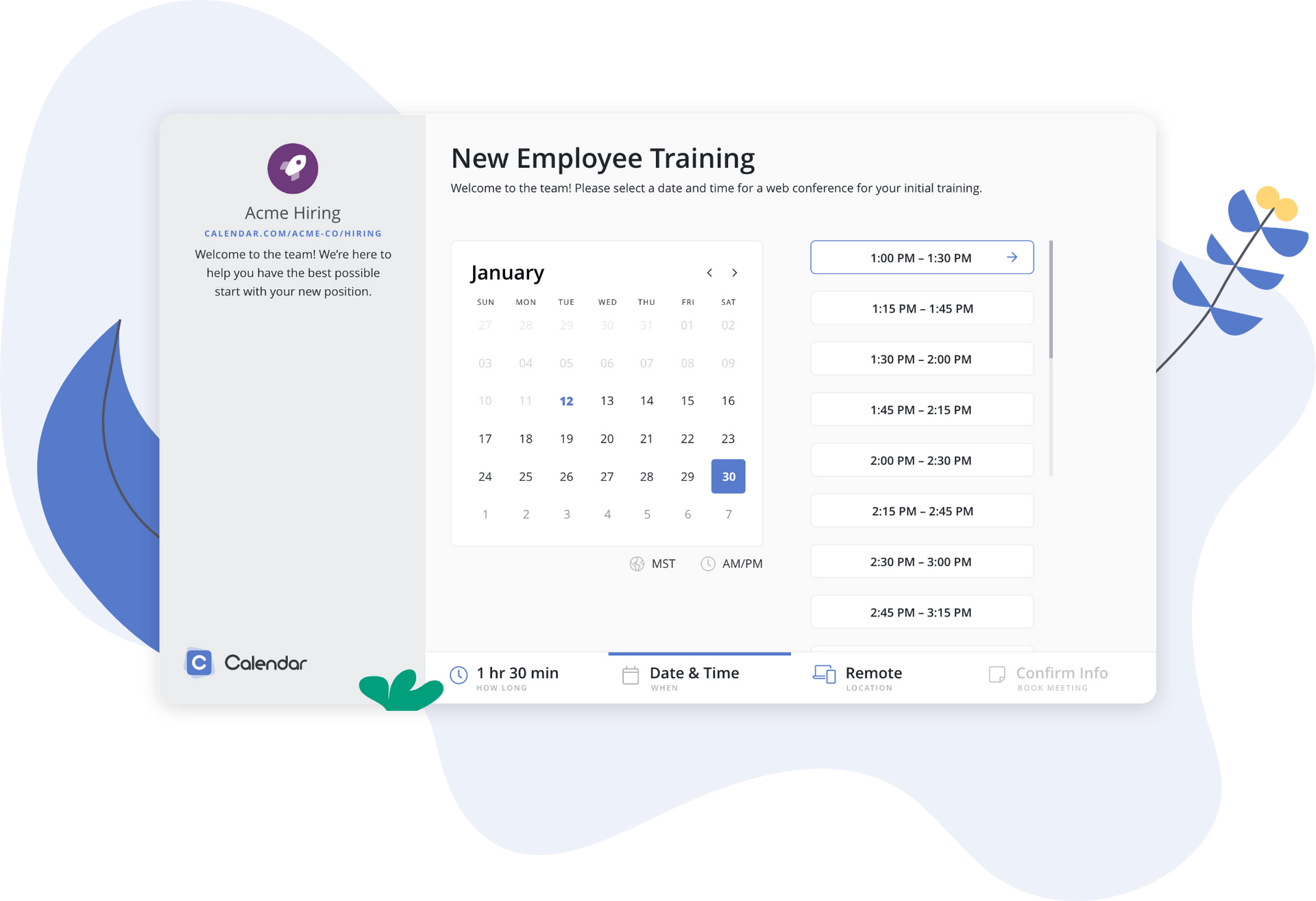 Calendar: Team Scheduling Software & Online Calendar App