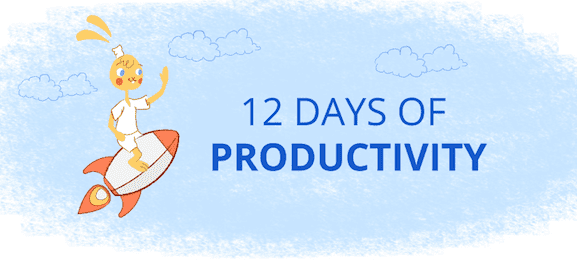 12 Days of Productivity in December