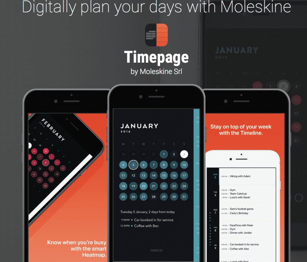 ipad calendar app