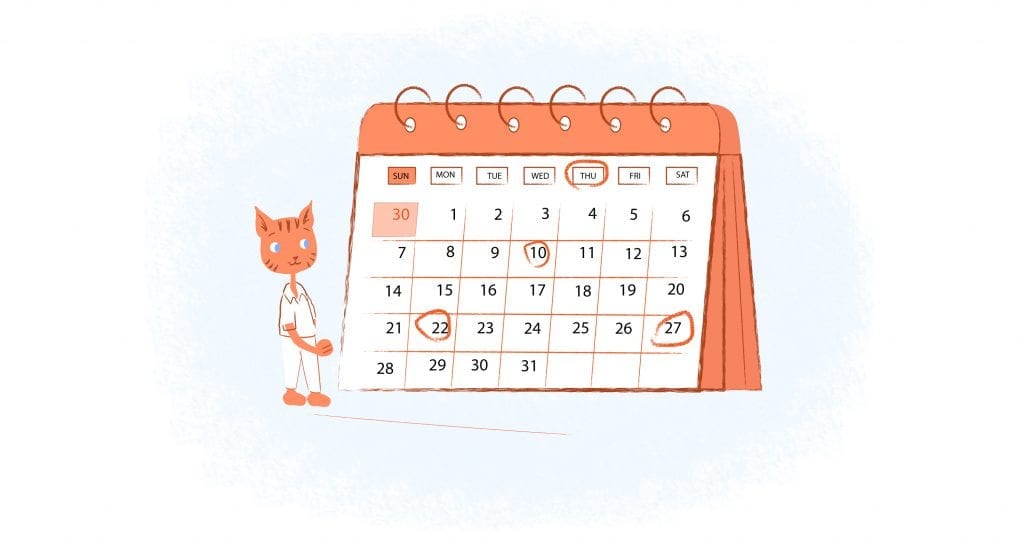 editorial calendar