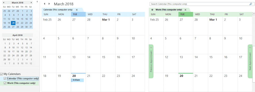 adding calendars or syncing calendars