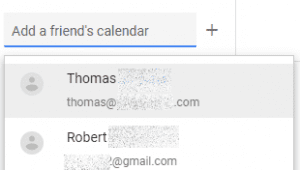 add a friend's calendar to google calendar