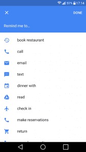 google calendar app reminders