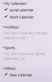 yahoo calendar additional calendars