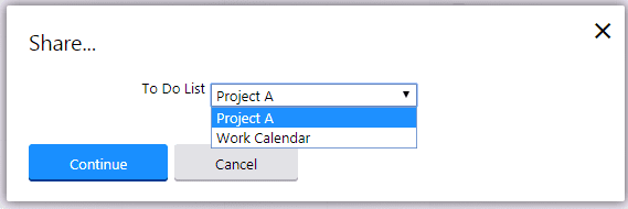 yahoo calendar tasks share