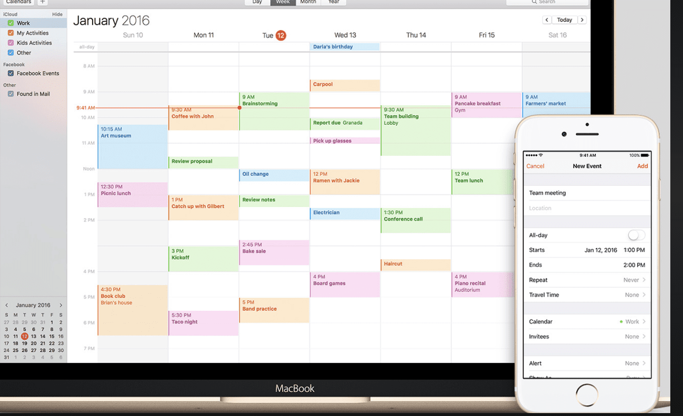 How To share Google Calendar Customize and Print