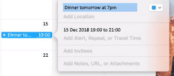 apple calendar travel time