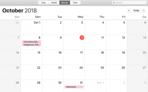 apple calendar travel time