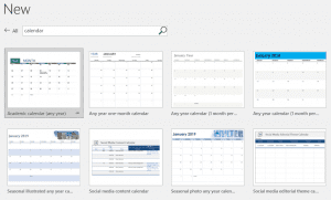 How to Create a Calendar in Excel - Calendar