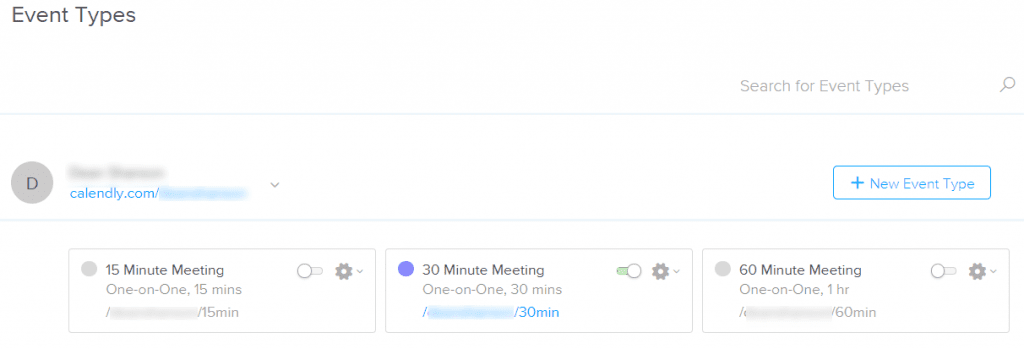 Organize Your Event Types with Calendly