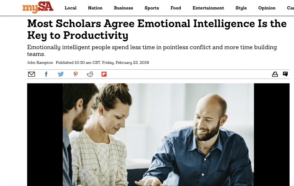 Emotional Intelligence and Productivity