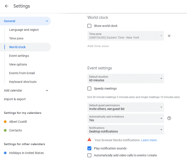 How Do I Improve my Google Calendar - Calendar