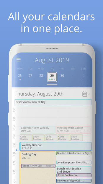Calendar Android App