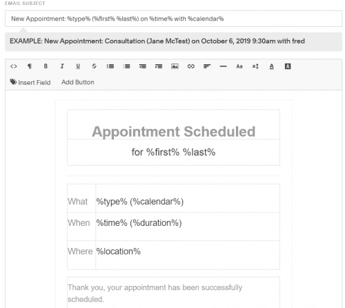 Acuity Scheduling Guide Calendar