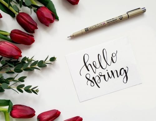 Prepare for Spring With Your Online Calendar