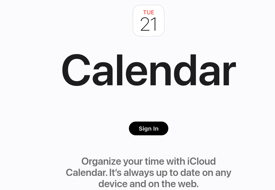 Apple Calendar