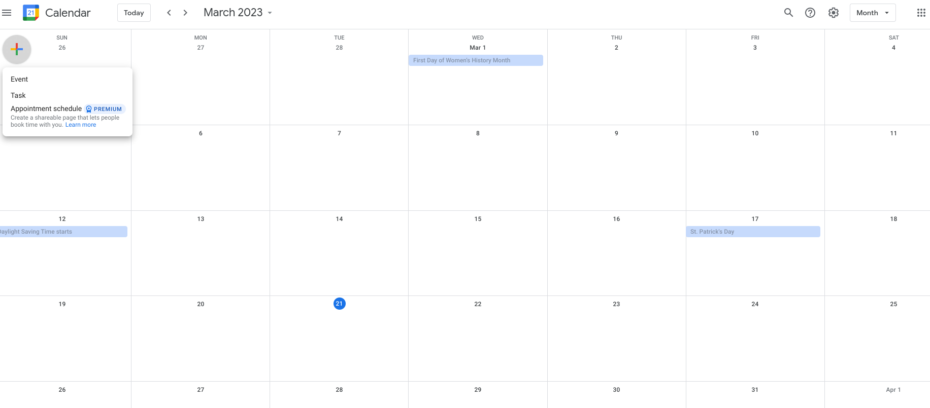 Google Calendar