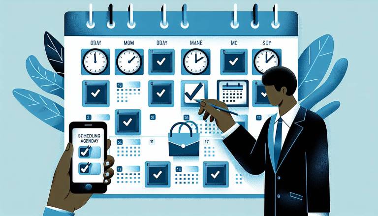 Time Scheuling Time-Saving Tips: Streamline Days with Smart Meeting Scheduling - Calendar