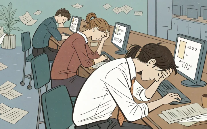Young Workers Increasingly Reaching Breaking Point