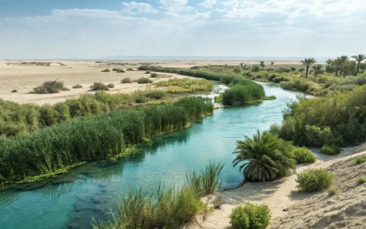 Artificial Oasis Recycles Water to Restore Colorado River Delta