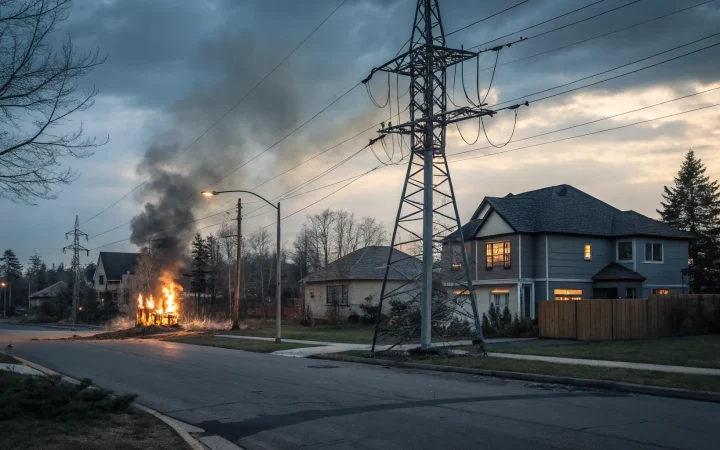 Thousands Left Without Power After Deliberate Sabotage of Electrical Infrastructure