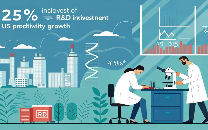 Public R&D Investment Drives 25% of US Productivity Growth