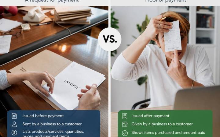 Invoice vs. Receipt: What’s the Difference and When to Use Each