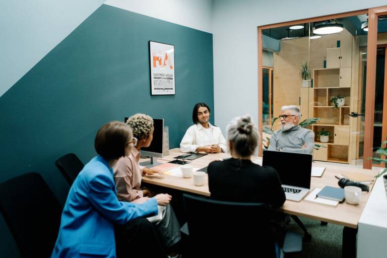 Team meetings as business owners